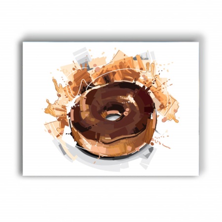 Tablou Bucatarie - Chocolate Donut - Img 3