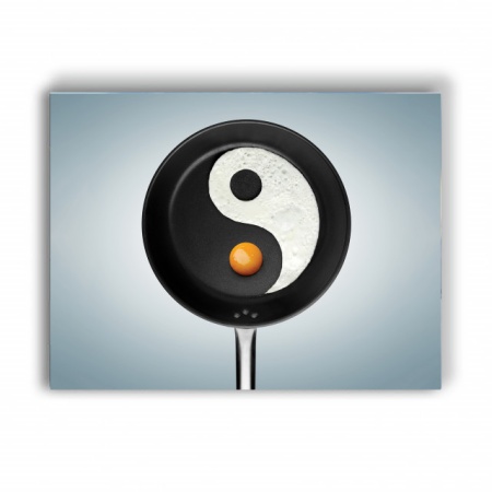 Tablou Bucatarie - Yin Yang Omlette - Img 2