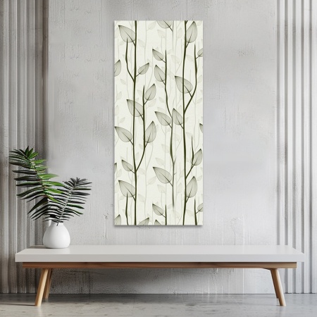 Tablou canvas - Copaci cu frunze stilizate (Floral 075) - Img 3