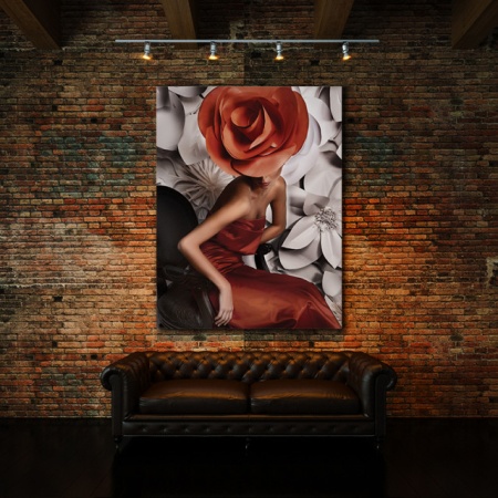 Tablou Canvas Flower Hat - Img 2