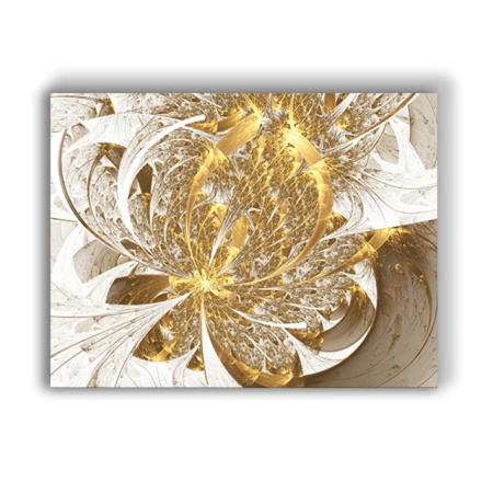 Tablou Canvas Golden Inflorescence - Img 2