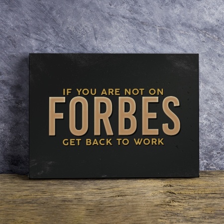Tablou Canvas Inspirațional - Forbes Quote - Img 3