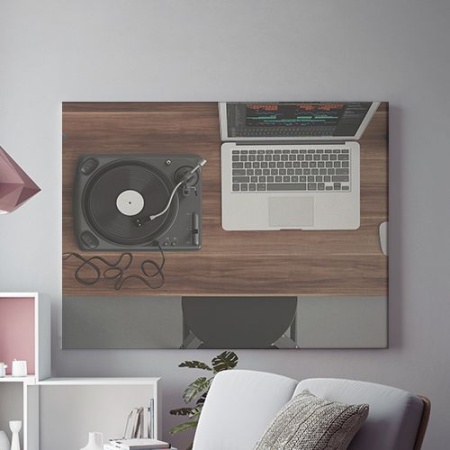 Tablou Canvas Obiecte Pe Birou