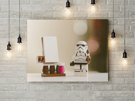 Tablou Canvas Stormtrooper Lego - Img 2