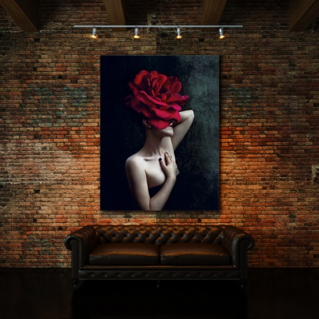 Tablou Canvas Tempting Rose - Img 2