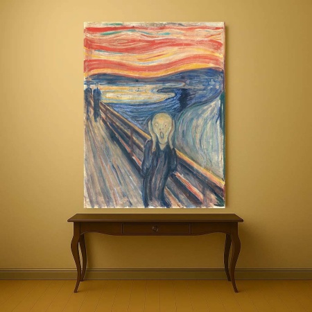 Tablou Canvas "The scream" - Țipătul - Img 4