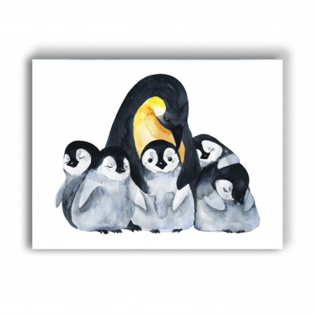 Tablou Copii - Pingu Family - Img 3