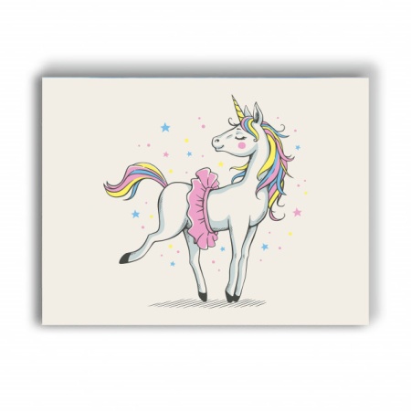 Tablou Copii - Unicorn Ballerina - Img 3