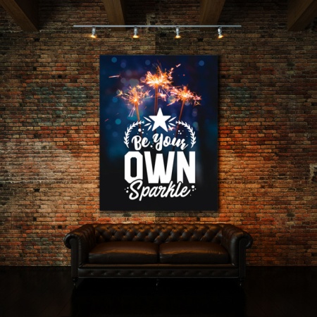 Tablou Motivational - Be Your Own Sparkle - Img 3
