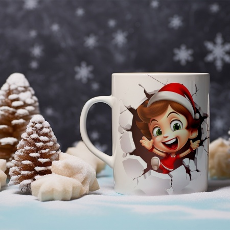 Cana De Craciun - Cute Elf Breaking the Ice - Img 2
