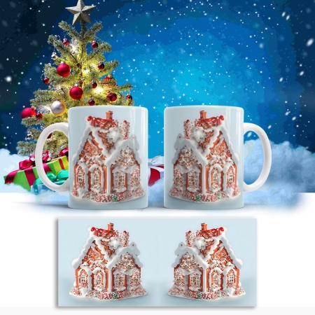 Cana De Craciun - Gingerbread House Blitzen - Img 2