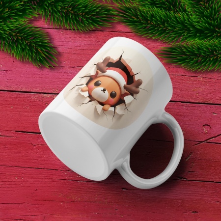 Cana De Craciun - Kawaii Reindeer - Img 3