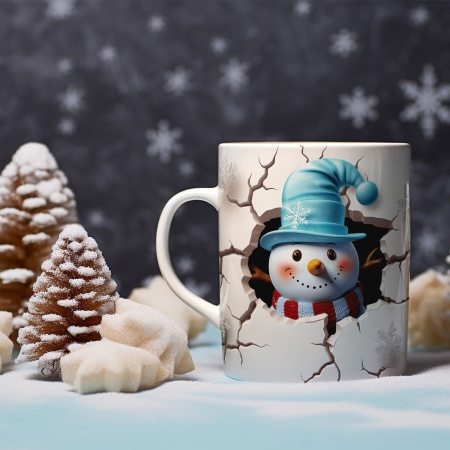 Cana De Craciun - Snowman Mike - Img 2