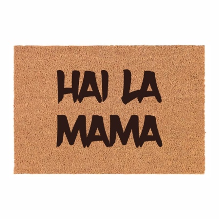 Covor de intrare personalizat - 60x40cm - Hai la mama - Img 2