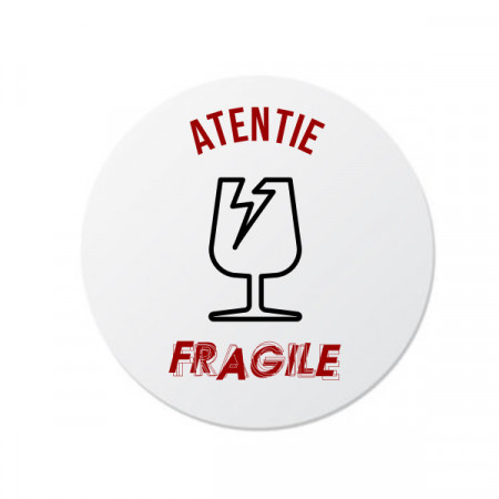 Etichete personalizate cu FRAGILE, 100 buc, PVC, rezistente la apa - Img 4