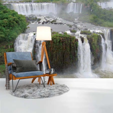 Foto tapet Waterfall from above - Img 3