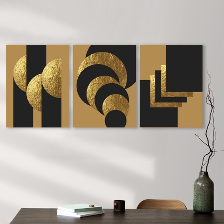 Set 3 Tablouri Elegant art deco - Img 3