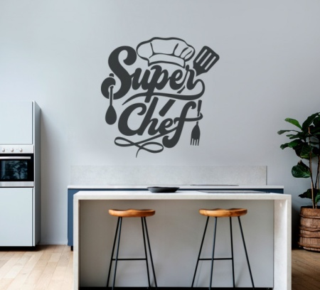Sticker Bucatarie - Super chef - Img 3