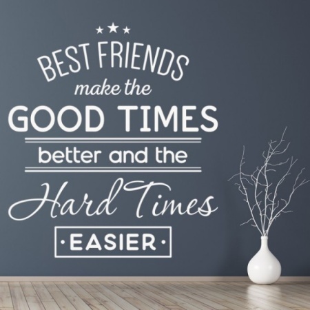 Sticker De Perete Best Friends Good Times - Img 2