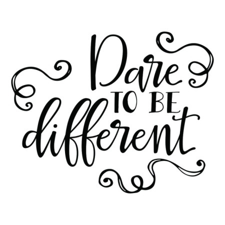 Sticker De Perete Dare To Be Different - Img 2