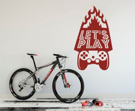 Sticker De Perete Let's Play - Img 2