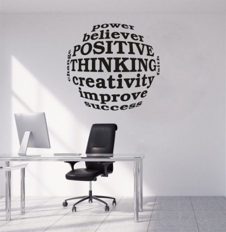 Sticker De Perete Positive Thinking - Img 4