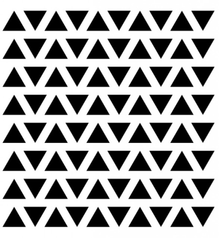 Sticker De Perete Triunghi Forma Geometrica - 80buc - Img 3