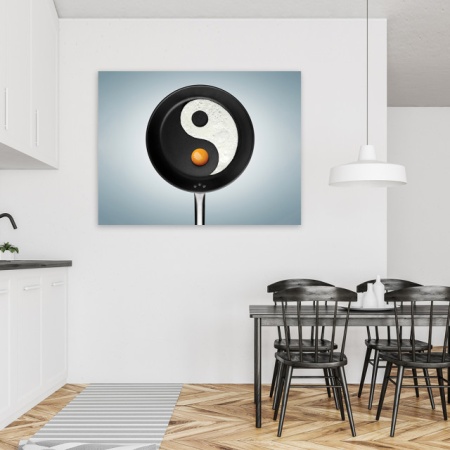 Tablou Bucatarie - Yin Yang Omlette - Img 3