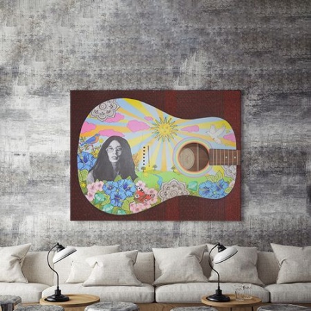 Tablou Canvas Artistic Guitar - Img 4