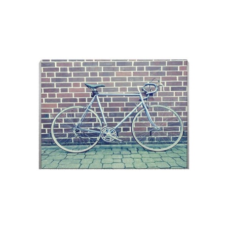 Tablou Canvas Bicicleta Langa Zid - Img 2