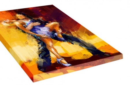 Tablou Canvas Efect Pictura - Dans - Img 2