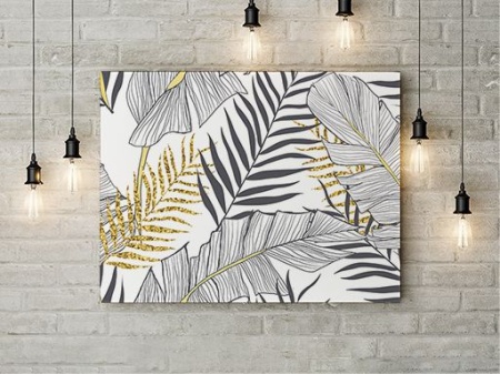 Tablou Canvas Exotic Gold - Img 3