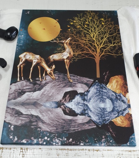 Tablou Canvas Golden Nocturna - Img 6
