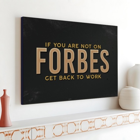 Tablou Canvas Inspirațional - Forbes Quote - Img 4