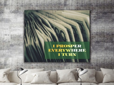 Tablou Canvas Motivational - I Prosper - Img 5