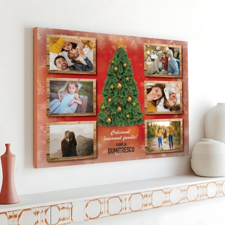 Tablou Canvas Personalizat - Craciunul inseamna familie - Img 5