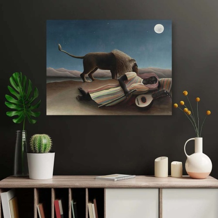 Tablou Canvas "The Sleeping Gypsy" - Visul - Img 2