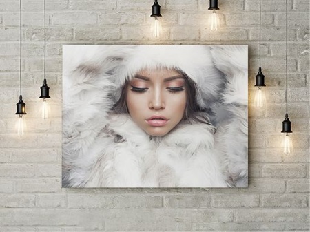Tablou Canvas Winter Lady - Img 2