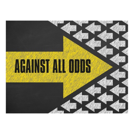 Tablou Motivational - Against All Odds - Img 4