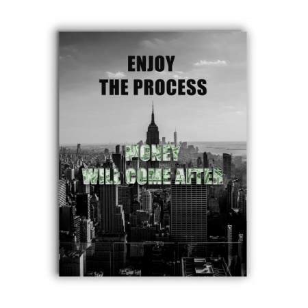 Tablou Motivational - Enjoy The Process - Img 4