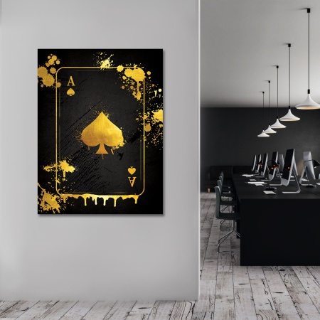 Tablou Motivational - Golden Ace - Img 3