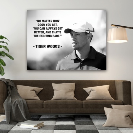Tablou Motivational - Tiger Woods - Img 2