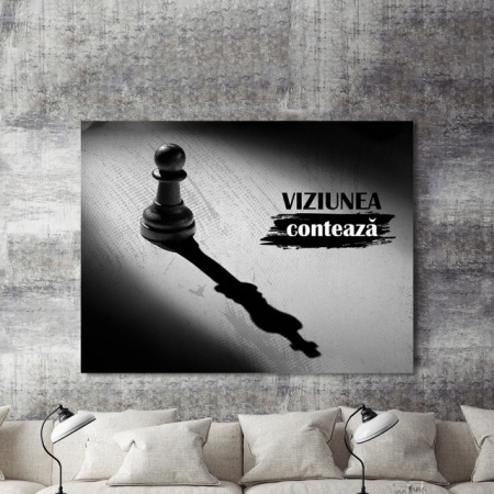 Tablou Motivational - Viziunea Conteaza - Img 2