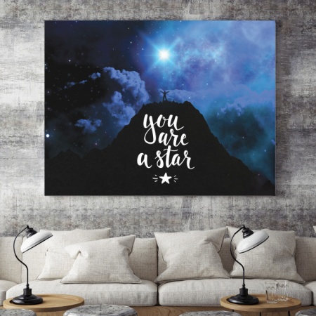 Tablou Motivational - You Are A Star - Img 4