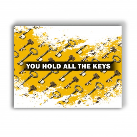 Tablou Motivational - You Hold All The Keys - Img 4