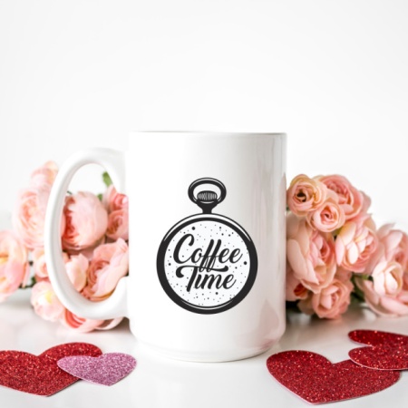 Cana cu Mesaj Coffee Time - Img 3
