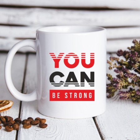 Cana cu Mesaj You Can Be Strong - Img 4