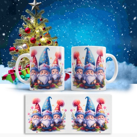 Cana De Craciun - Gnomes with Presents - Img 3