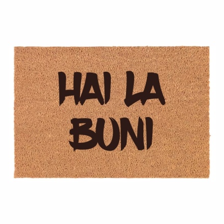 Covor de intrare personalizat - 60x40cm - Hai la buni - Img 2