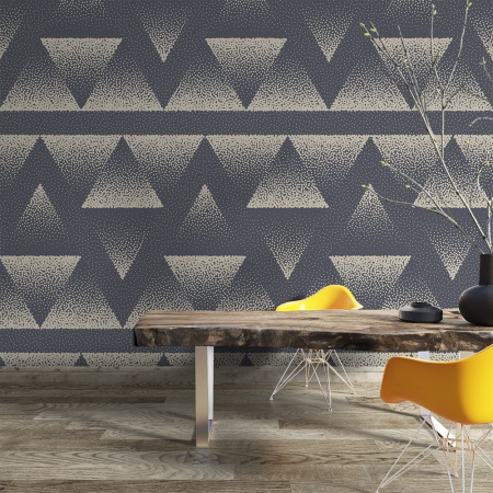 Fototapet - Dotted triangles pattern (FTD1000334) - Img 2